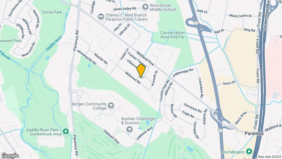 167 Midwood Rd Map and Location Details