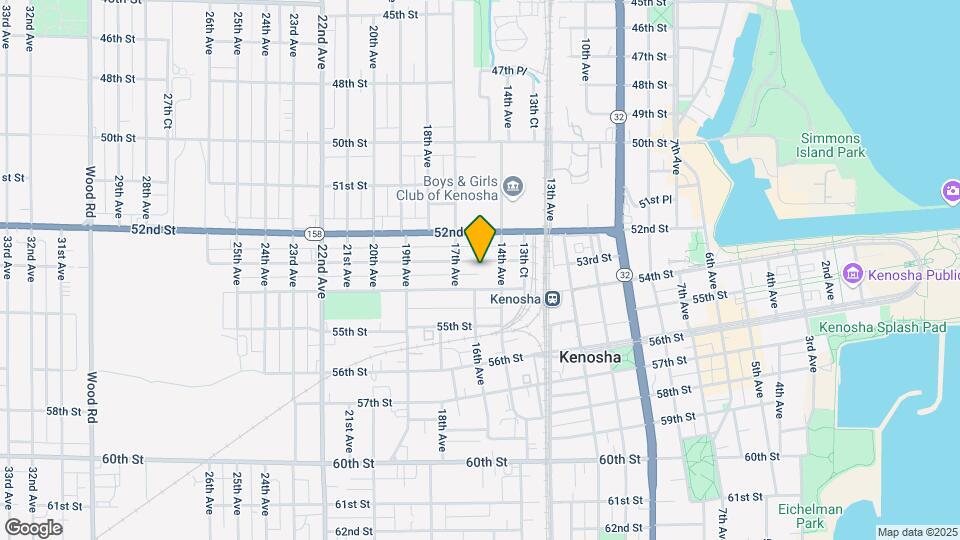 1507 53rd St Map and Location Details