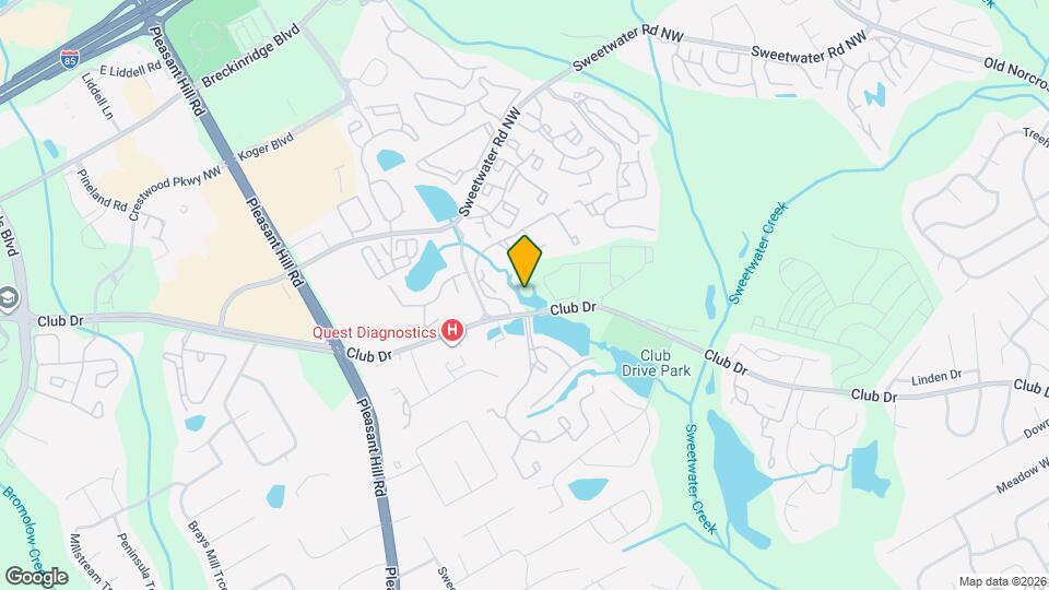 3400 Club Drive Apartments Mapa y Detalles de la Ubicación