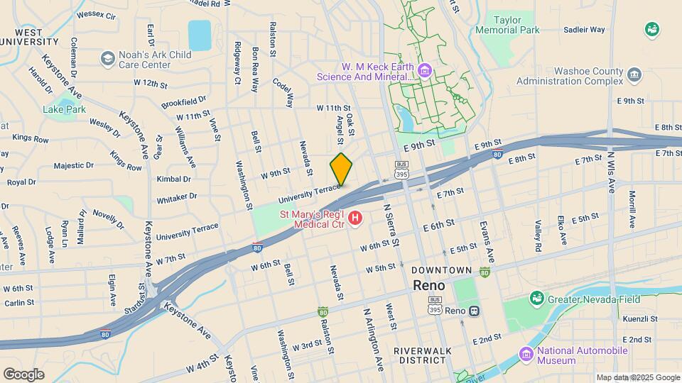 735 West St Mapa y Detalles de la Ubicación