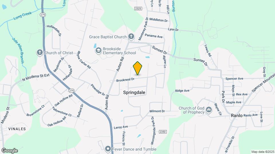 2132 Brookneal Dr Map and Location Details