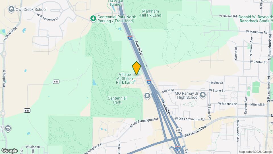 2840 W Lakewood Dr Map and Location Details