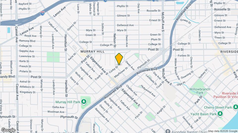 3344 Corby St Mapa y Detalles de la Ubicación