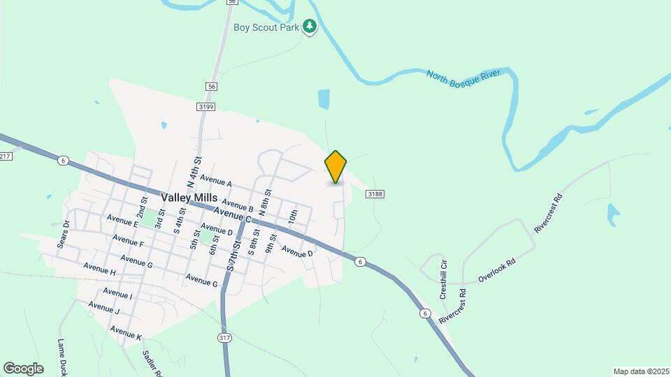 21 Clear Creek Map and Location Details