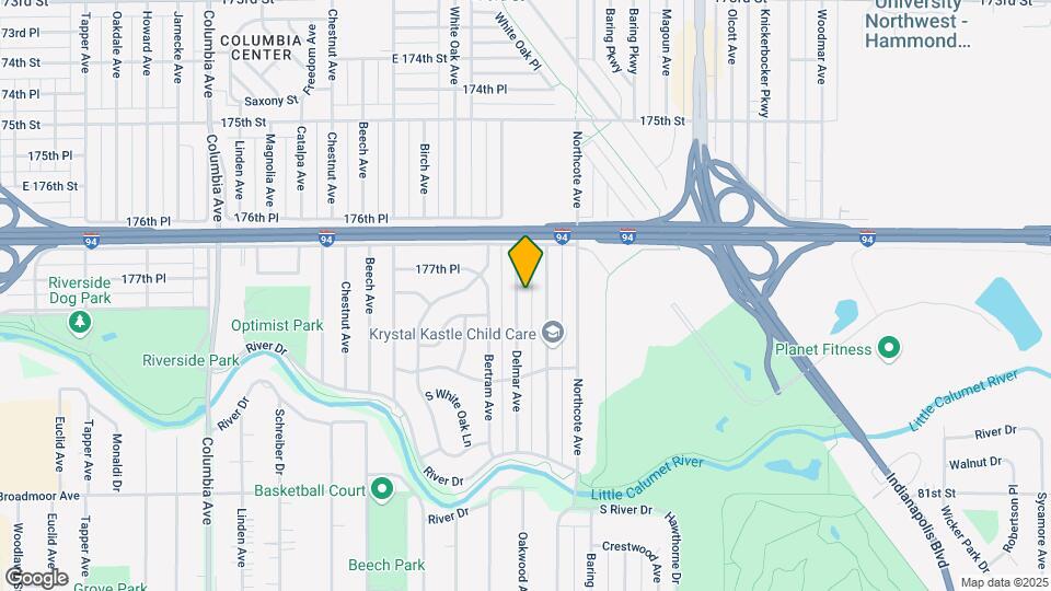 7743 Delmar Ave Map and Location Details