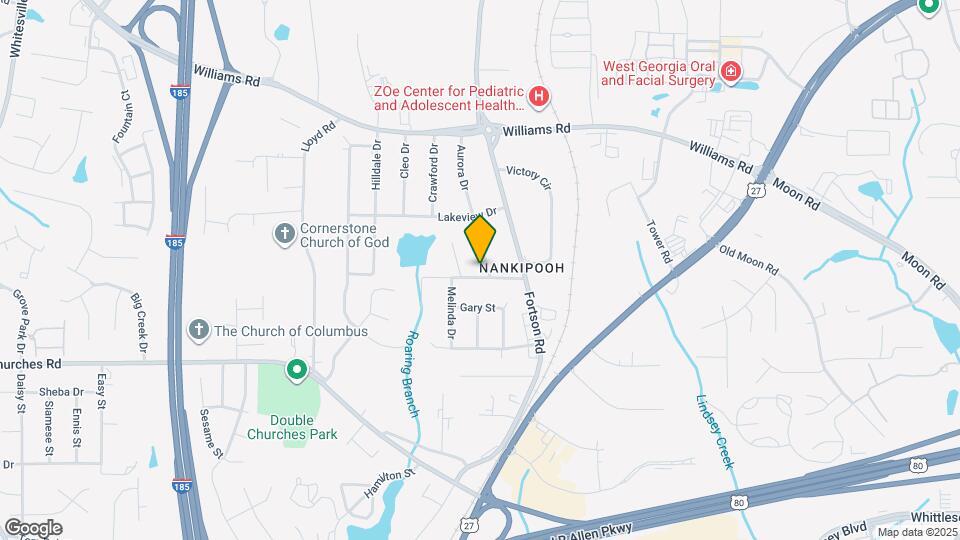 7703 Aurora Dr Map and Location Details