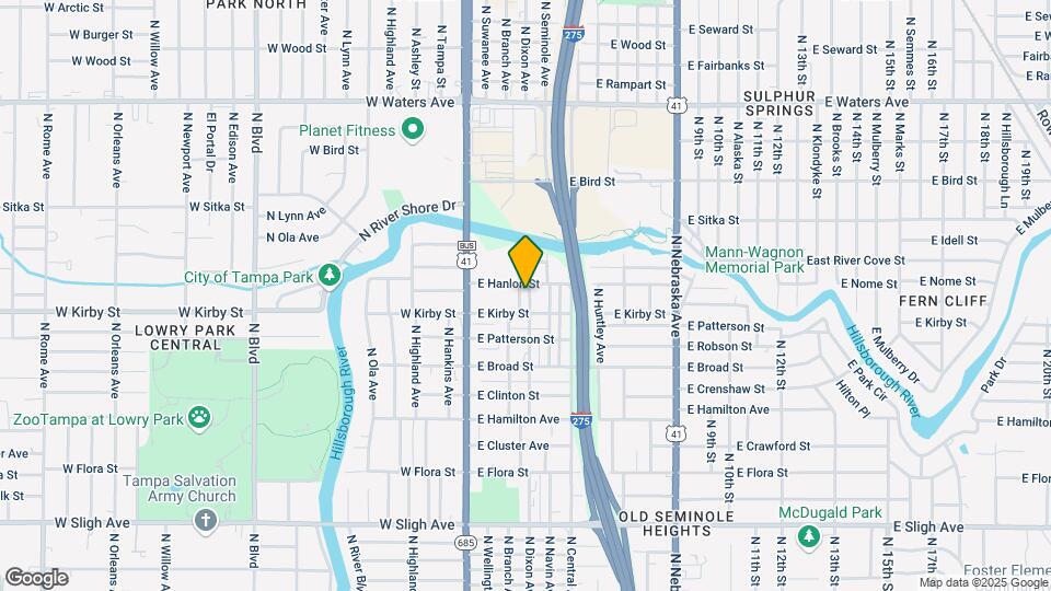 7719 N Branch Ave Map and Location Details