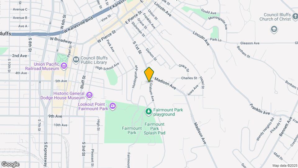 104 E Graham Ave Map and Location Details