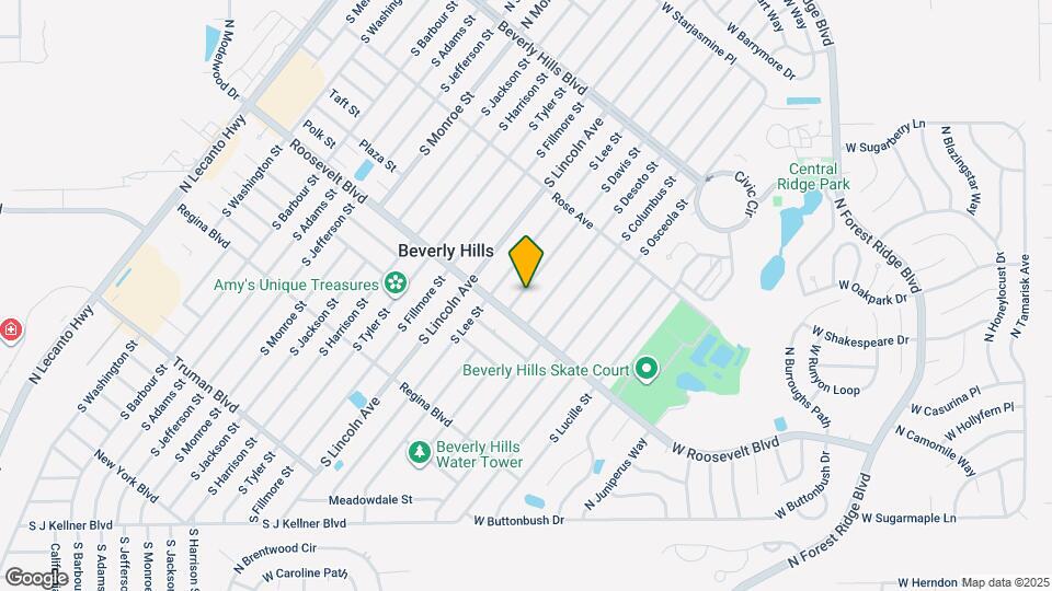 63 S Davis St Map and Location Details