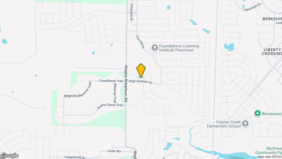 728 High Summit Trl Mapa y Detalles de la Ubicación