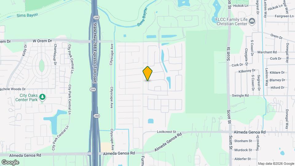 12721 Oxford Gate Dr Map and Location Details