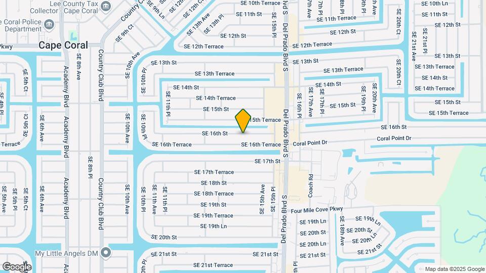 1432 SE 16th St Map and Location Details