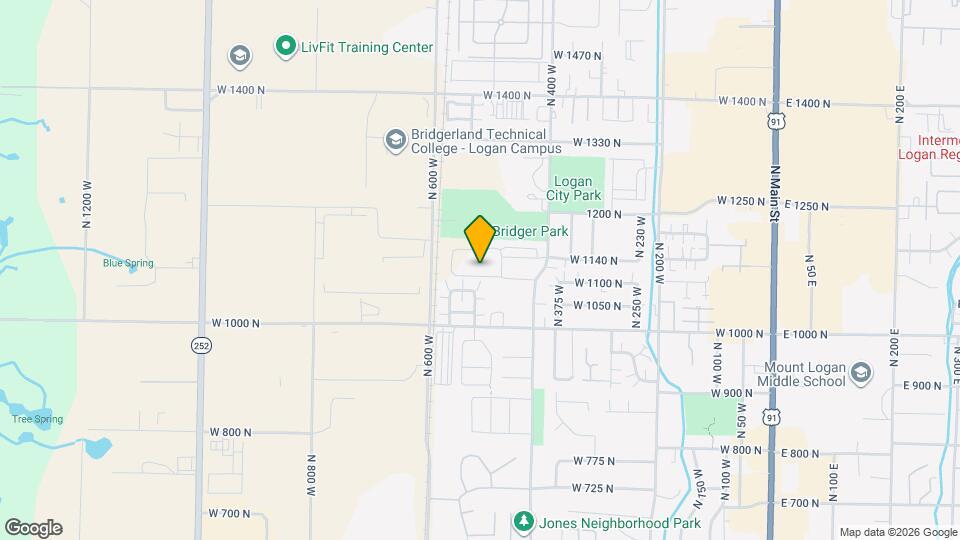 515 W 1110 N Map and Location Details