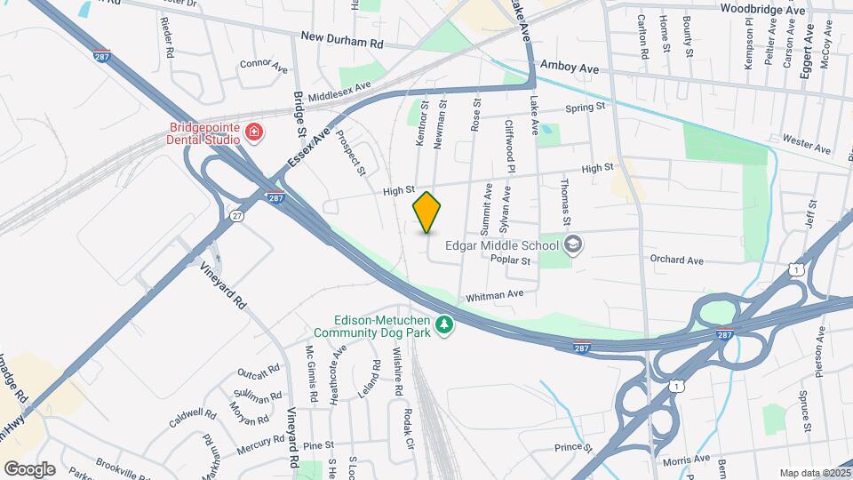 189 Newman St, Unit 189 Newman St. Metuchen Mapa y Detalles de la Ubicación