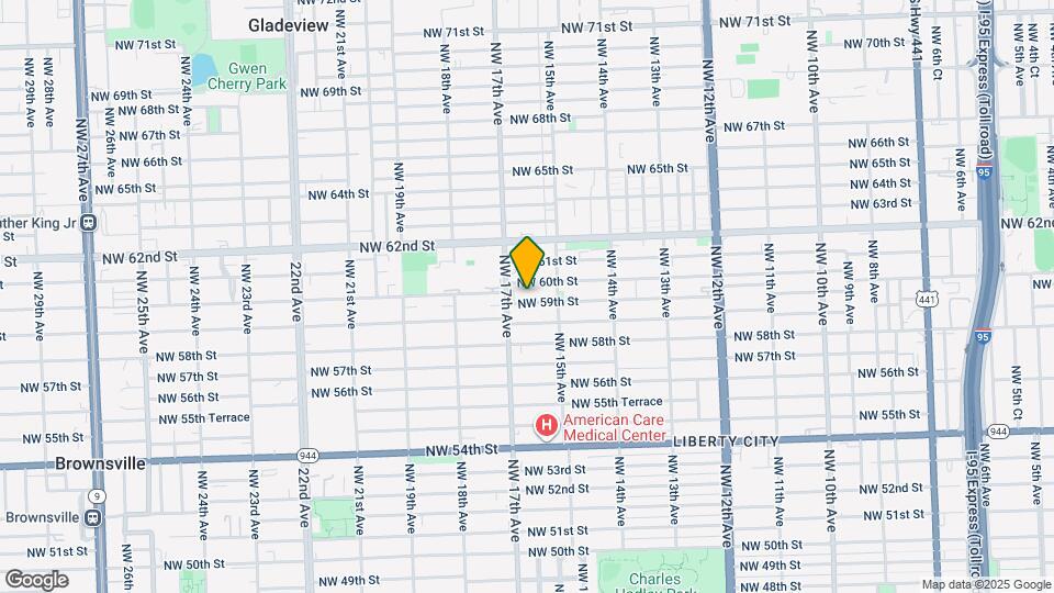 1575 NW 59th St Mapa y Detalles de la Ubicación