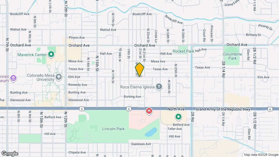 2015 Elm Ave, Unit B-ADU Map and Location Details