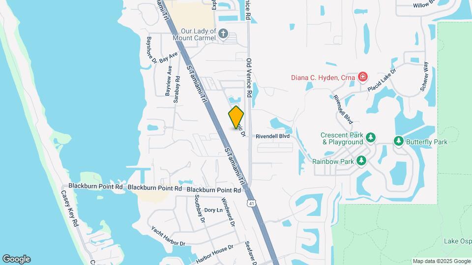 803 S Tamiami Trl Map and Location Details