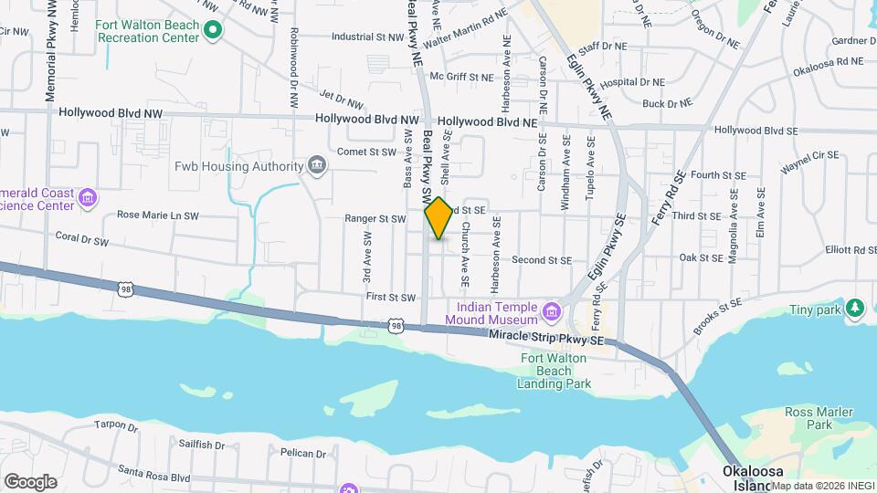 115 Beal Pkwy SW Mapa y Detalles de la Ubicación