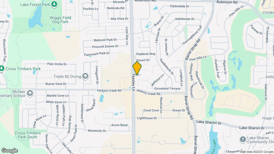 2801 Saddle Dr Map and Location Details