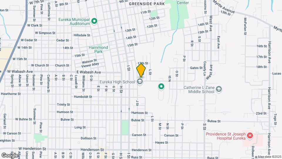 935-937 Del Norte St Map and Location Details