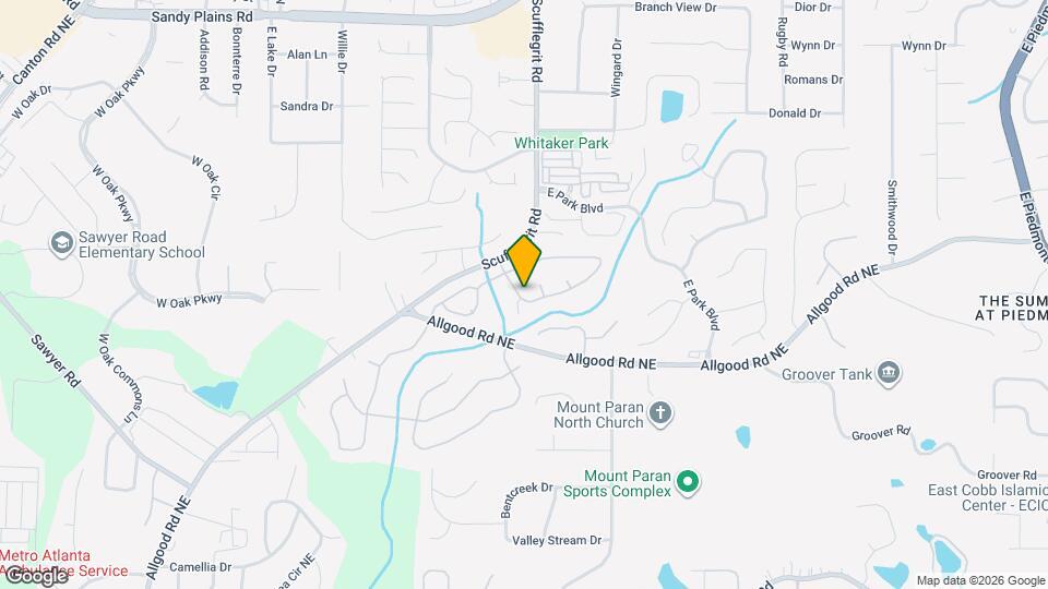 1598 Brentwood Dr Map and Location Details