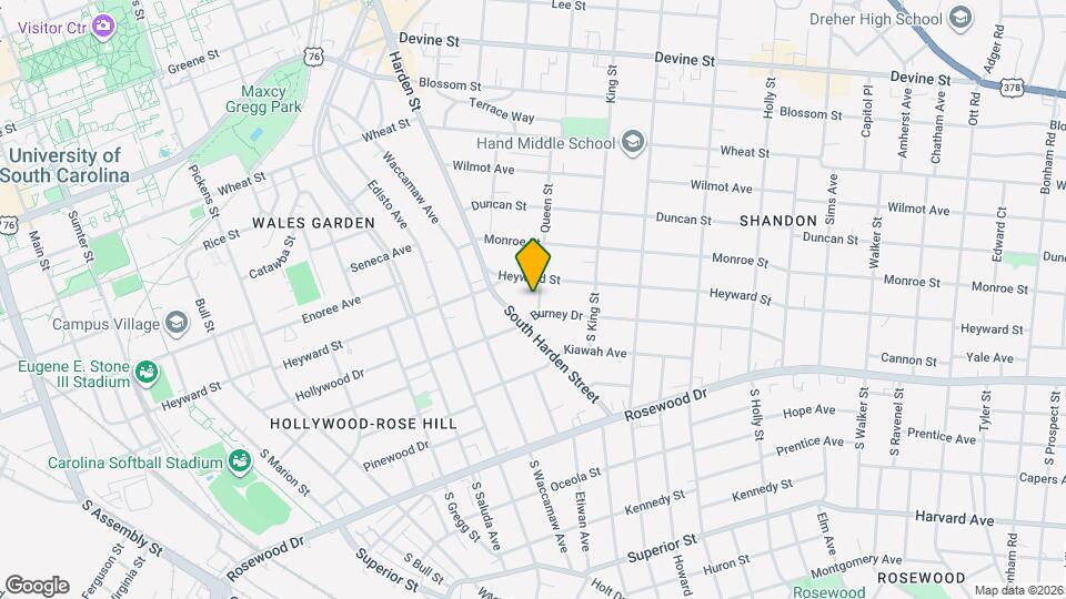 111 S Queen St Map and Location Details