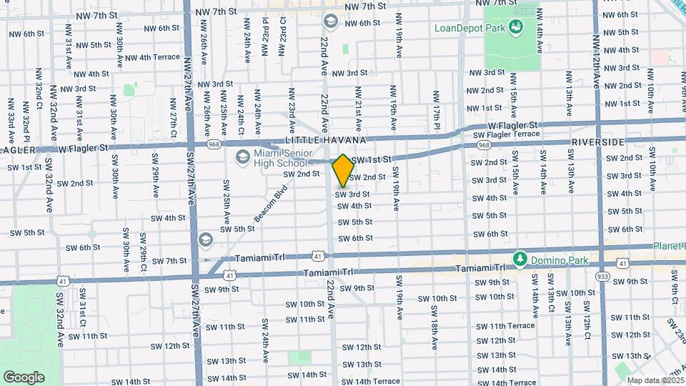 2141 SW 3rd St Map and Location Details