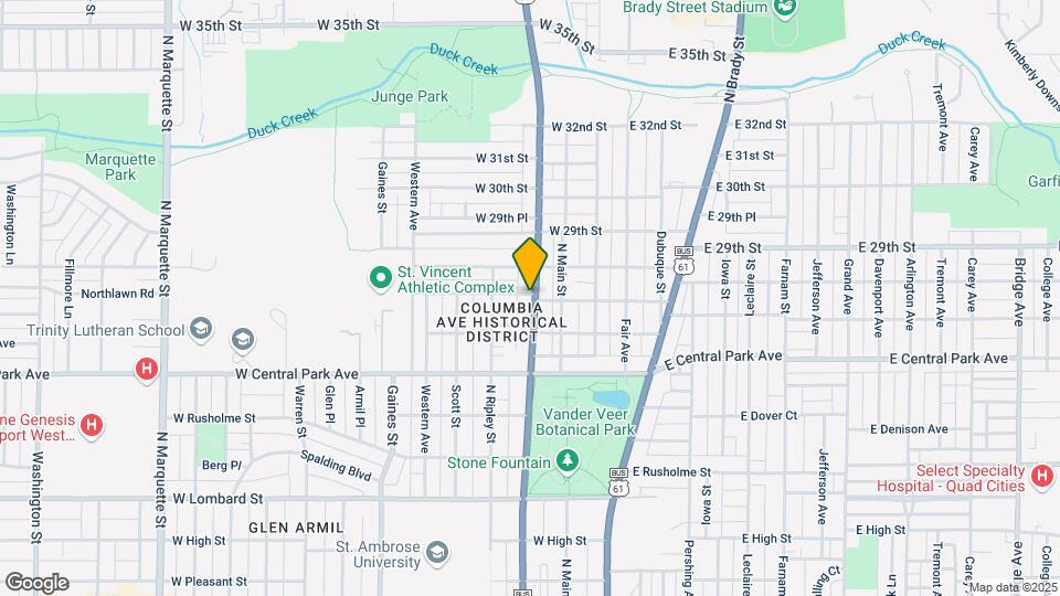 2674 N Harrison St Map and Location Details
