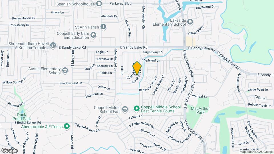 217 Creekside Ln Map and Location Details