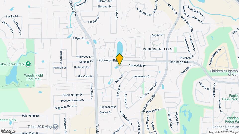 3205 Clydesdale Dr Map and Location Details