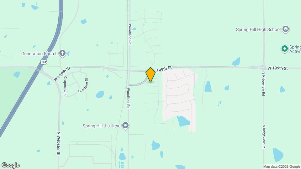 19650 W 200th St Map and Location Details