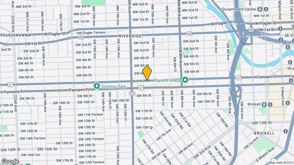 1050 SW 7th St Map and Location Details