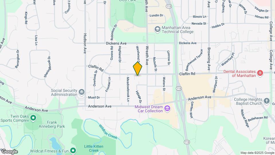 3209 Claflin Rd Mapa y Detalles de la Ubicación