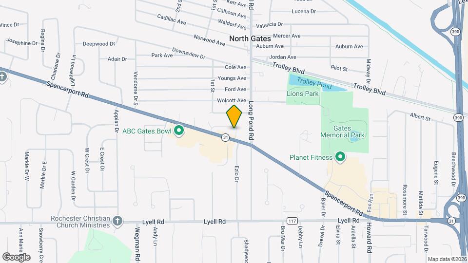 Poplar Gardens Mapa y Detalles de la Ubicación