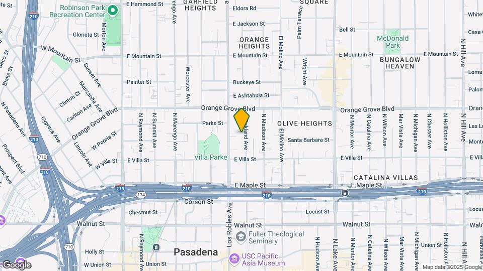 567 Oakland Ave Map and Location Details