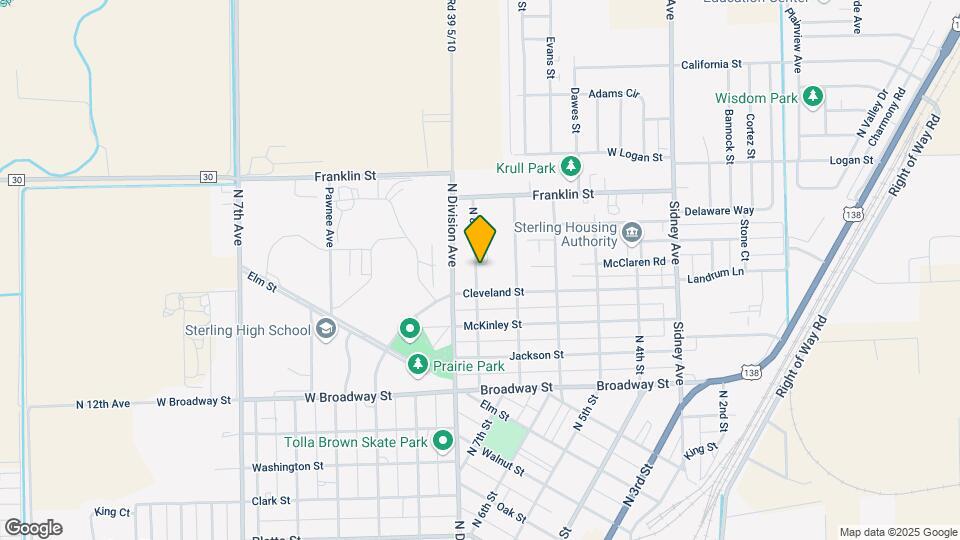 1144 N 8th St Map and Location Details