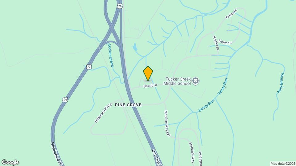 206 Prowler Ln Map and Location Details