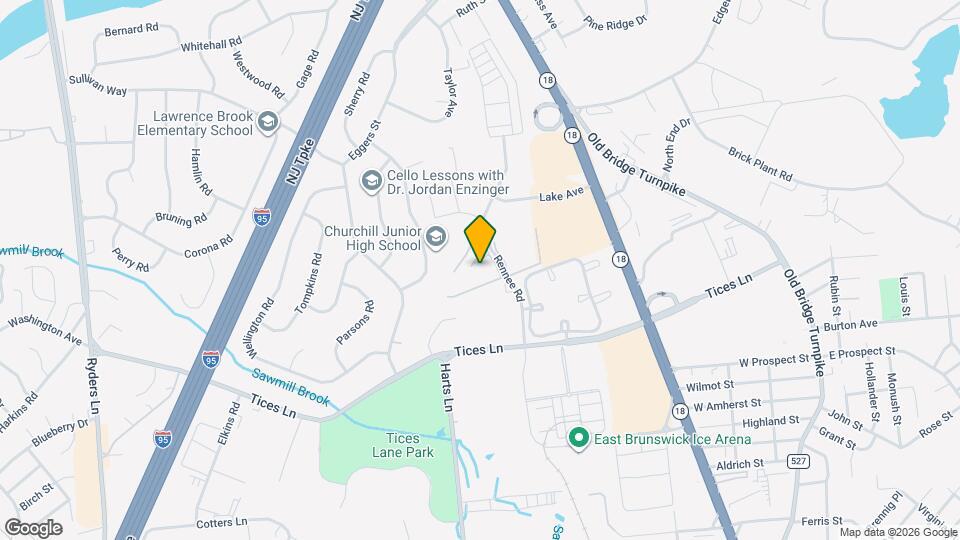 22 Lake Ave Map and Location Details