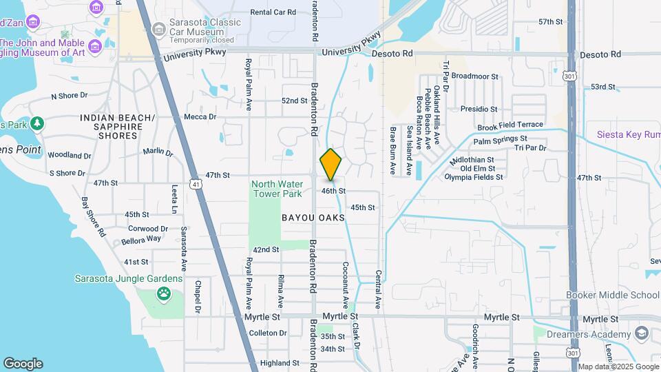 1255 46th St Map and Location Details