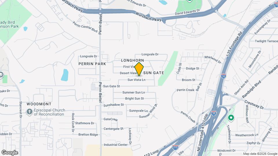 4407 Sun Vista Ln Map and Location Details