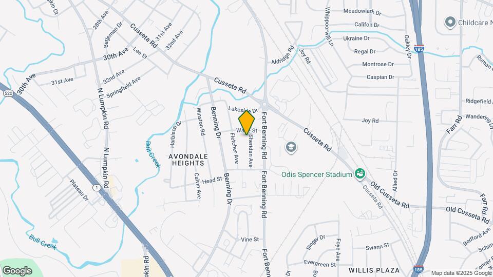 917 Sheridan Ave Map and Location Details