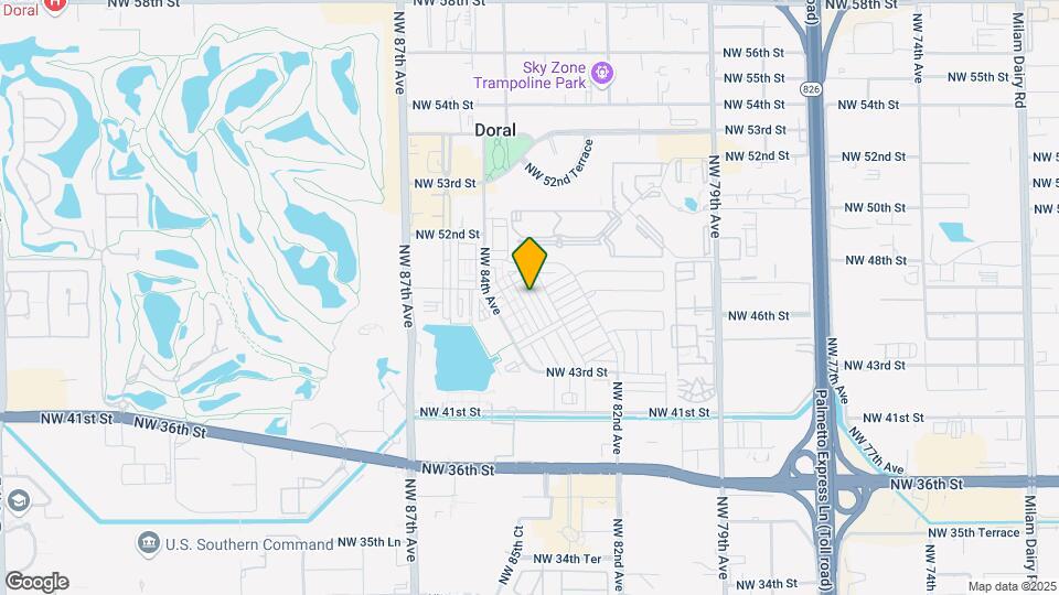 4746 NW 83rd Pkwy Map and Location Details