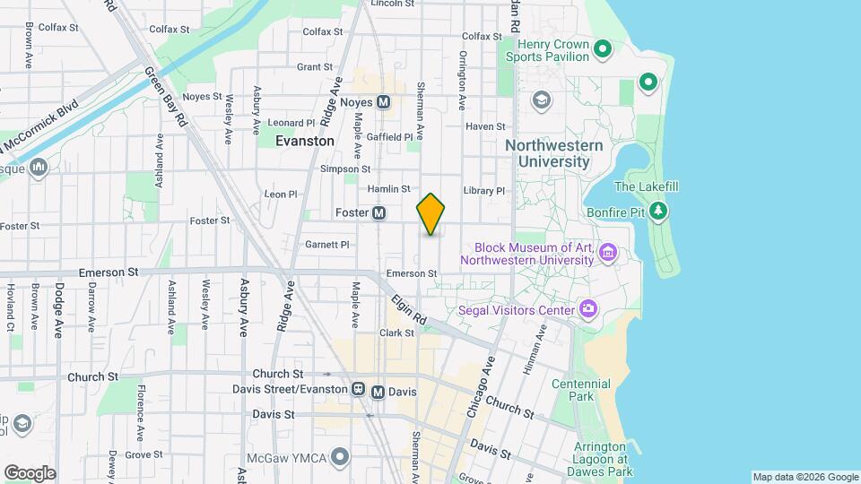 1929 Sherman Ave Mapa y Detalles de la Ubicación