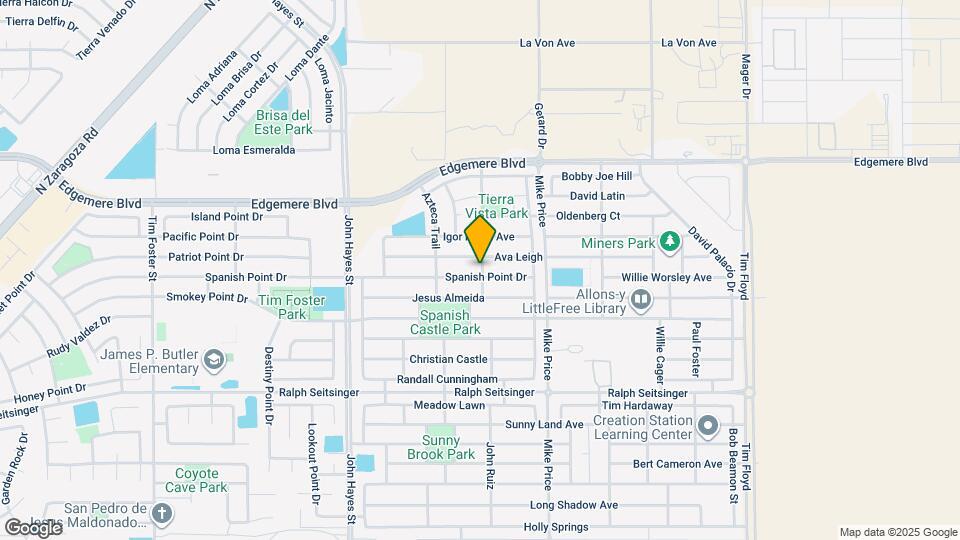 14645 Spanish Point Dr Map and Location Details