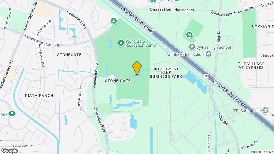 16230 S Southern Stone Dr Map and Location Details