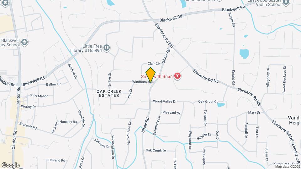 1396 Windburn Dr Map and Location Details