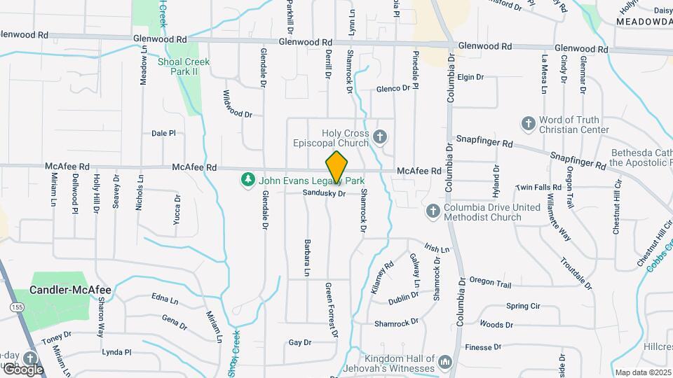 3200 Sandusky Dr Map and Location Details