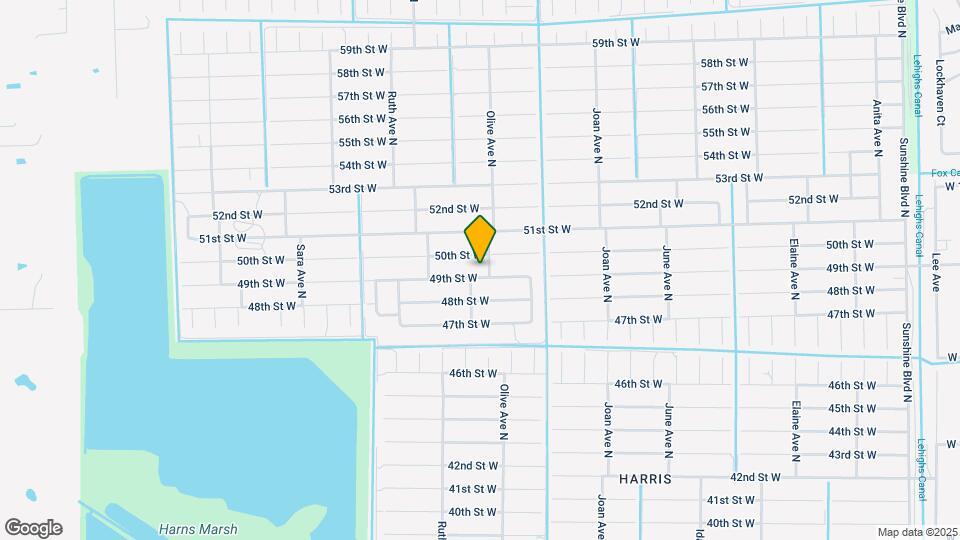 3202 49th St W Map and Location Details