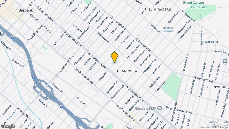 1128 Irving Ave Mapa y Detalles de la Ubicación