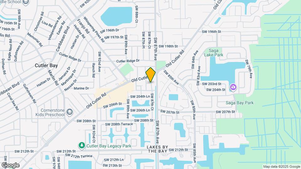20318 SW 87th Ct Map and Location Details